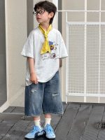 【90-160cm】半袖Ｔシャツ 男の子 カジュアル 合わせやすい - 画像 (3)