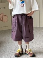 【90-160cm】ショートパンツ 男の子 ポケット付き 韓国風 - 画像 (3)