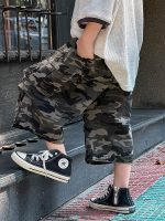 【90-150cm】パンツ 男の子 カモフラ ポケット付き トレンド