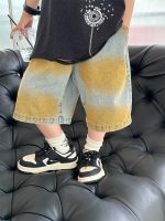 【90-140cm】ショートパンツ 男の子 タイダイ ジーンズ - 画像 (4)
