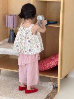【90-140cm】パンツ 女の子 パンツオーバースカート カジュアル おしゃれ - 画像 (4)
