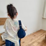 【80-130cm】半袖Ｔシャツ 女の子 プリント カートゥーン - 画像 (4)