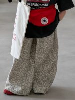 【100-150cm】ボトムズ ヒョウ柄 ゆったり - 画像 (5)