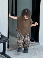 【90-150cm】半袖Ｔシャツ 男の子 バットスリーブ トレンド - 画像 (6)
