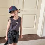 【80-130cm】ベスト 女の子 履きやすい 合わせやすい カジュアル - 画像 (3)