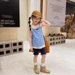 【80-130cm】キャミソール 女の子 ボーダー柄 ファッション - 画像 (4)