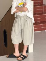 【90-160cm】ショートパンツ 男の子 カジュアル トレンド - 画像 (4)