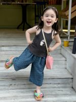 【90-150cm】トップスorパンツ 女の子 ドット柄 韓国風 - 画像 (3)