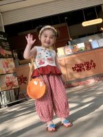 【90-150cm】ベスト 女の子 カートゥーン 落青き フリル - 画像 (6)