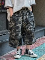 【90-150cm】パンツ 男の子 カモフラ ポケット付き トレンド - 画像 (5)