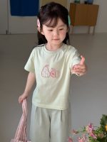 【90-140cm】半袖Ｔシャツ 女の子 スウィート 合わせやすい - 画像 (5)