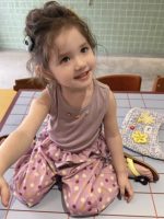【90-150cm】トップスorパンツorセットアップ 女の子 フリル おしゃれ - 画像 (6)