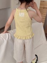 【90-140cm】キャミソール 女の子 フリル かわいい - 画像 (6)