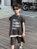 【90-120cm】半袖Ｔシャツ 男の子 英字 レイヤード ゆったり - 画像 (5)