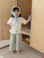 【90-140cm】半袖Ｔシャツ 女の子 フリル アップリケ - 画像 (5)