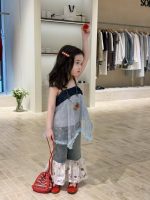 【80-130cm】トップスorパンツ 女の子 切り替え スウィート - 画像 (6)