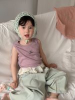 【90-140cm】ベスト 女の子 レース フリル ニット - 画像 (3)