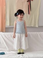 【90-140cm】キャミソール 女の子 フリル かわいい