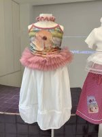 【80-130cm】ベストorスカートorパンツ 女の子 トレンド ドーパミン風 - 画像 (3)