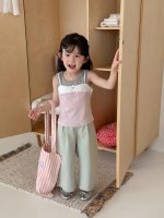 【90-140cm】ベスト 女の子 切り替え 配色 おしゃれ - 画像 (5)