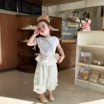 【90-150cm】パンツ 女の子 パフパンツ ナチュラル シンプル