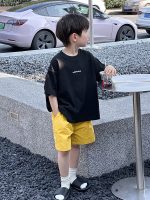 【90-160cm】半袖Tシャツ 男の子 プリント 合わせやすい - 画像 (3)