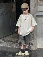 【90-150cm】半袖Ｔシャツorショートパンツ 男の子 ダメージ クール - 画像 (5)