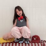 【90-140cm】ベスト 女の子 リボン おしゃれ 合わせやすい - 画像 (4)