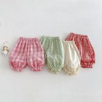 【73-120cm】パンツ ベビー 女の子 フリルデザイン ゆったり