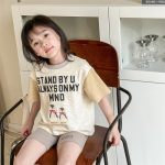 【80-130cm】半袖Ｔシャツ 女の子 プリント 刺繍 ゆったり - 画像 (5)