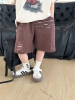 【90-150cm】半袖Ｔシャツorショートパンツ 男の子 ボーダー柄  カジュアル - 画像 (5)