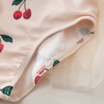 【90-140cm】水着 帽子付き チェリー柄 キュート スイムウェア - 画像 (10)