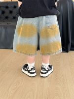 【90-140cm】ショートパンツ 男の子 タイダイ ジーンズ - 画像 (5)