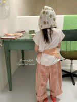 【90-150cm】半袖Ｔシャツ 女の子 ルーズ トレンド - 画像 (5)