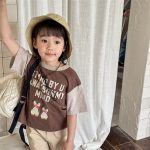 【80-130cm】半袖Ｔシャツ 女の子 プリント 刺繍 ゆったり - 画像 (4)