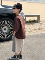【90-160cm】半袖Ｔシャツ 男の子 英字 プリント カジュアル - 画像 (5)