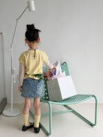 【100-170cm】デニムスカート 女の子 おしゃれ 定番 カジュアル - 画像 (7)