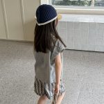 【80-130cm】半袖Ｔシャツ 女の子 POLOネック 韓国風 - 画像 (5)