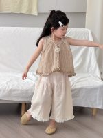 【90-140cm】セットアップ 女の子 フリル カジュアル - 画像 (2)
