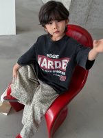 【100-160cm】Tシャツ 半袖 レトロ プリント ゆったり - 画像 (6)