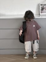 【90-130cm】半袖Ｔシャツ 男の子 無地 ゆったり - 画像 (4)