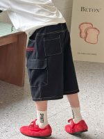 【90-160cm】ショートパンツ 男の子 ポケット付き カーゴパンツ - 画像 (3)