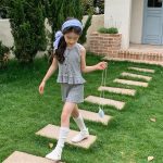 【80-130cm】セットアップ 女の子 花柄 フリル ニット - 画像 (4)