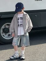 【90-150cm】アウターorショートパンツ 男の子 速乾 UVカットパーカー - 画像 (5)