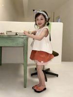 【90-150cm】トップスorスカートorセットアップ 女の子 丸襟 韓国風 - 画像 (5)