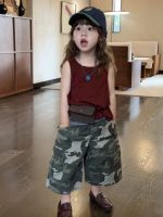 【90-150cm】ベストorパンツorセットアップ 女の子 カモフラ お出かけに - 画像 (4)