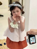 【90-150cm】トップスorスカートorセットアップ 女の子 丸襟 韓国風 - 画像 (3)