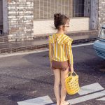 【90-140cm】水着 ストライプ フリル おしゃれ - 画像 (13)
