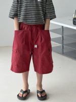 【90-160cm】ショートパンツ 男の子 ポケット付き カーゴパンツ - 画像 (2)