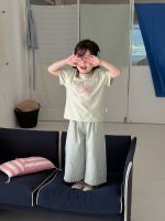 【90-140cm】半袖Ｔシャツ 女の子 スウィート 合わせやすい - 画像 (6)